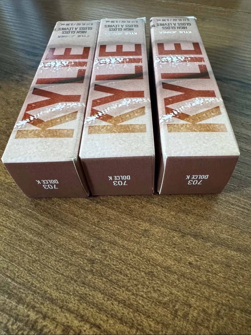 Kylie Cosmetics High Gloss Lips - NIB, Dolce K Color!